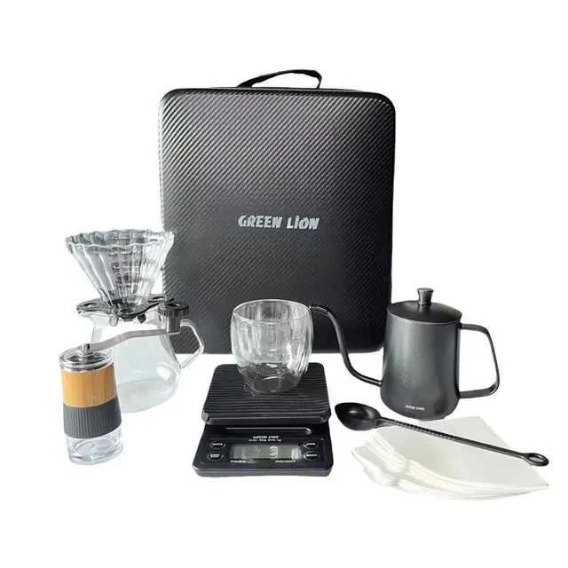 Green Lion G-40 Coffee Maker Set