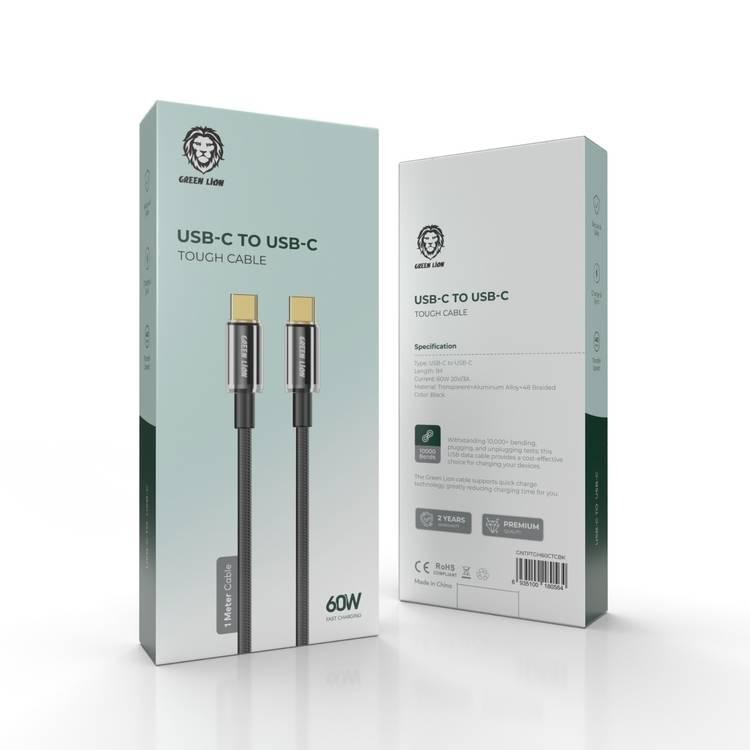 Green Lion Type-C To Type-C Tough Cable(1m)