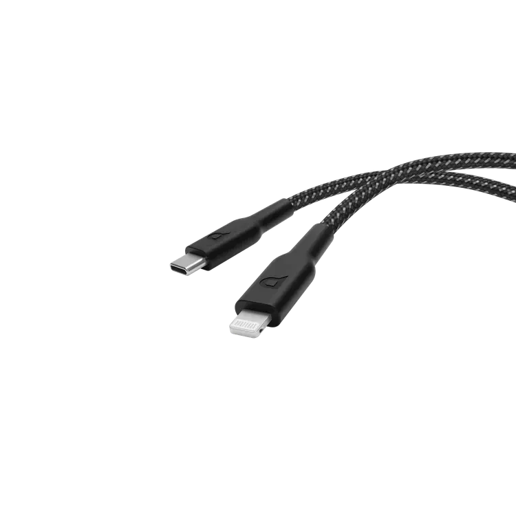 Powerology Braided USB-C To Lightning Data & Fast Charge Cable