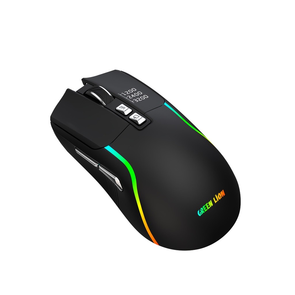 Green Lion Rechargeable Gaming Mouse