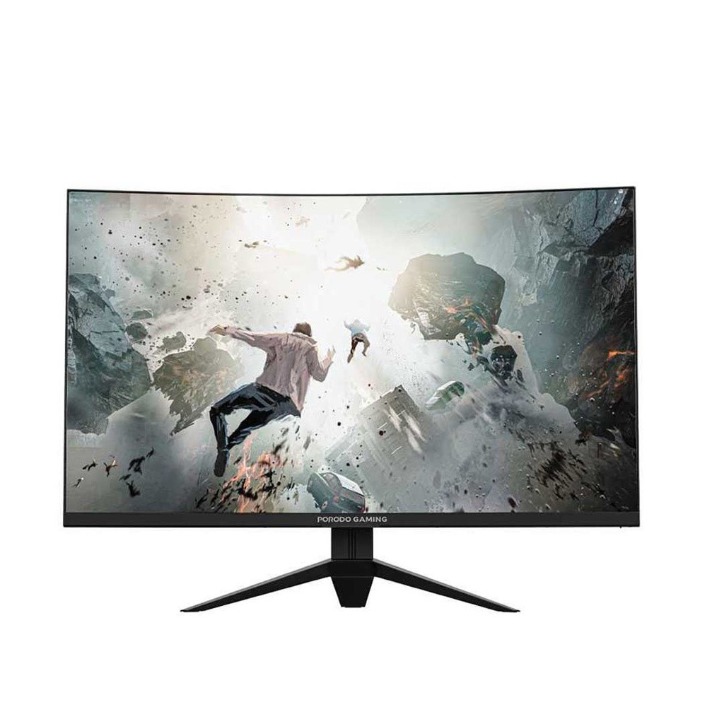 Porodo Gaming Monitor Wide-Curved QHD Monitor 32"