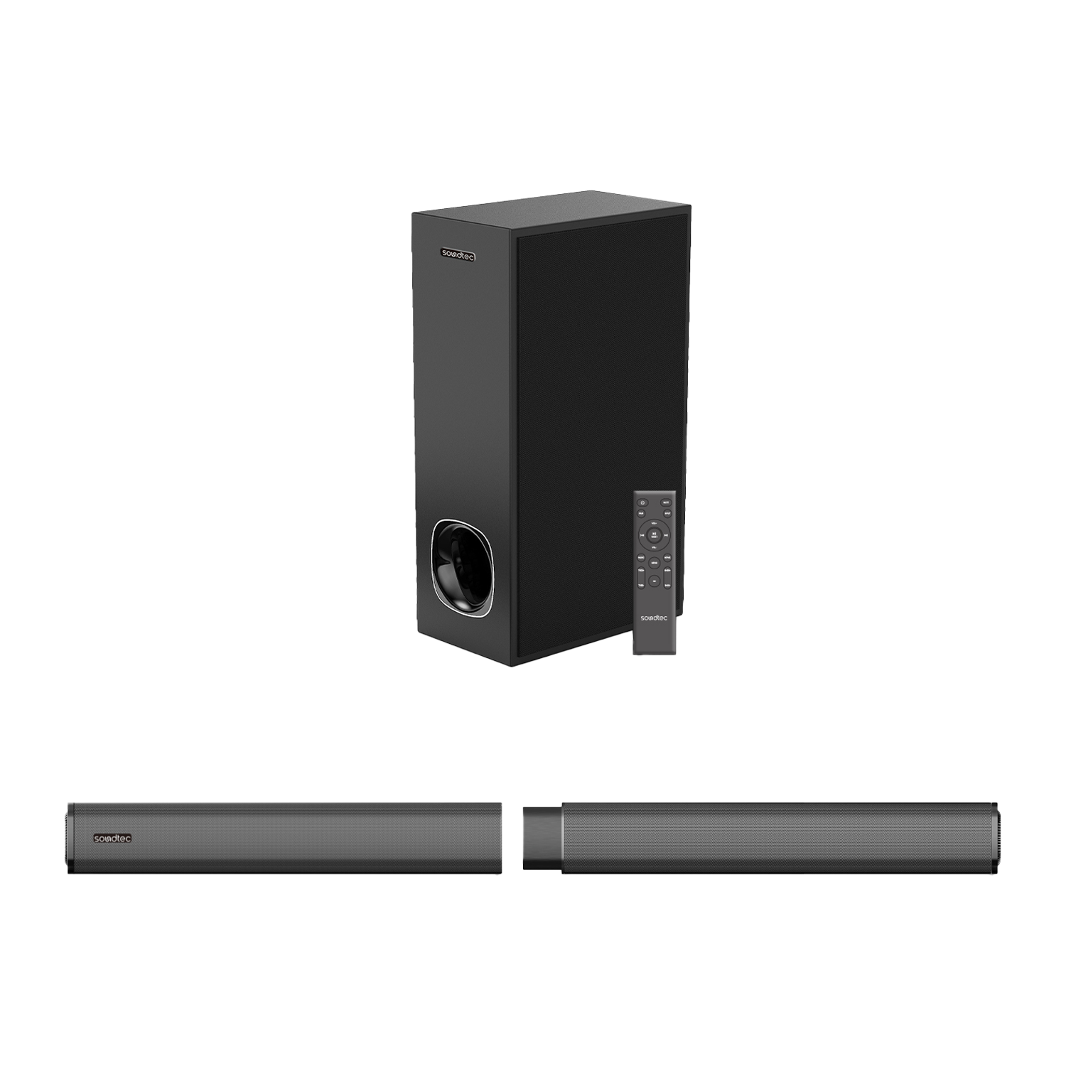 Porodo Soundtec 2.1 Channel Soundbar Max