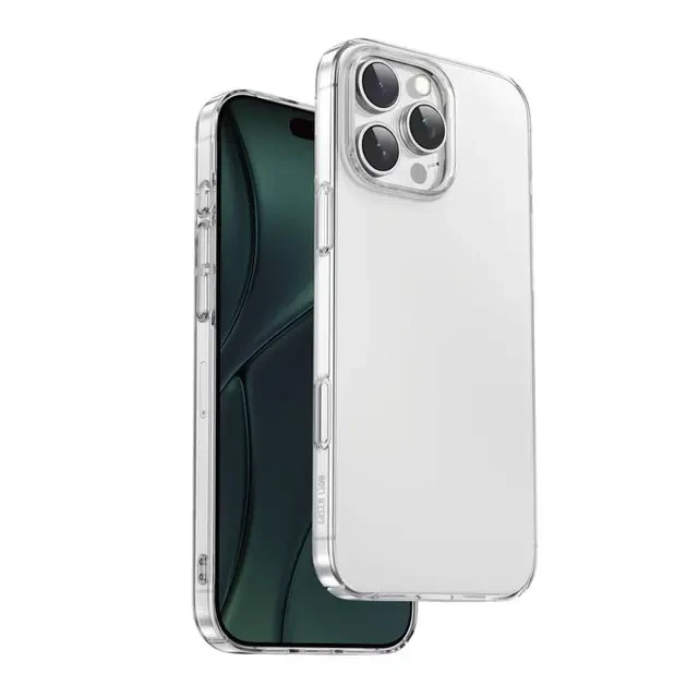 GREEN LION Delgado PC Case for iPhone 16 Pro, Slim Profile, Drop Protection, Easy Snap-On - Clear