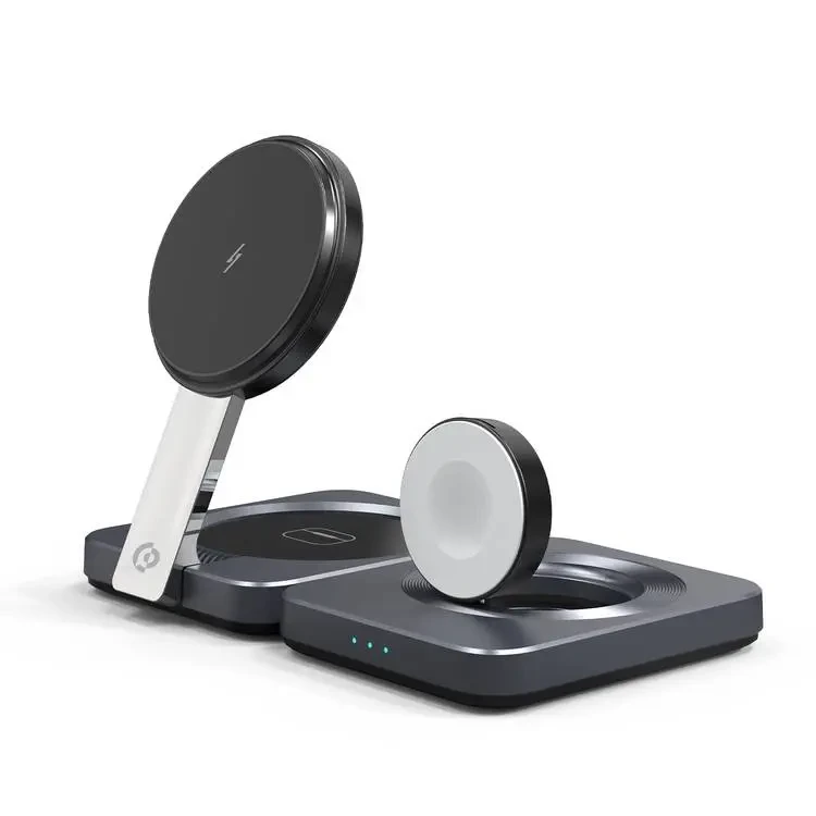 Powerology 3-in-1 Foldable Magnetic Wireless Charger