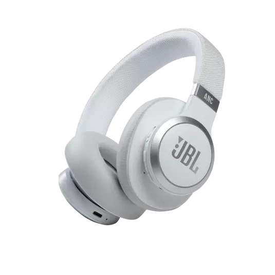 JBL Live 660NC Wireless Over Ear Noise Cancelling Headphones, Powerful JBL Signature Sound, ANC + Ambient Aware, Voice Assistant, 50H Battery, Comfortable Fit, Carrying Pouch