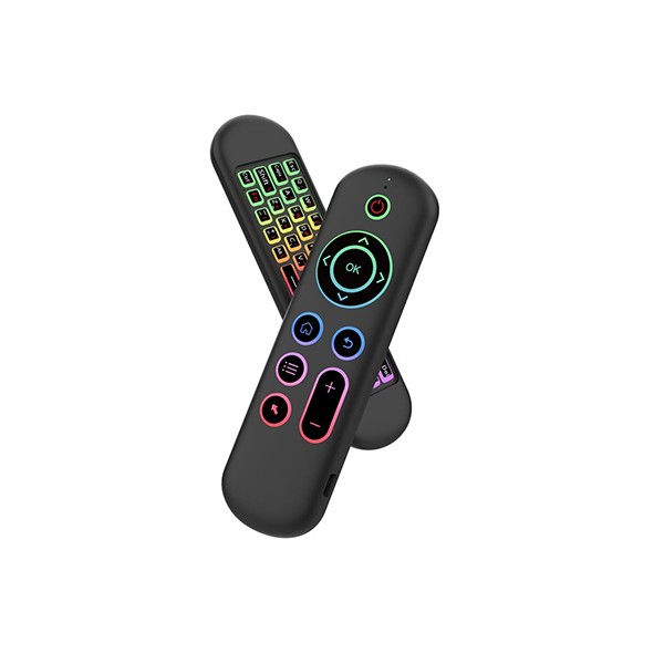 Porodo Air Mouse Remote Mini Keyboard 6-Axis Gyro Sensor