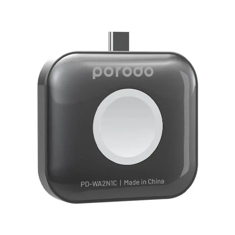 Porodo Dual-Dock Wireless Charger For Watch & Earbuds