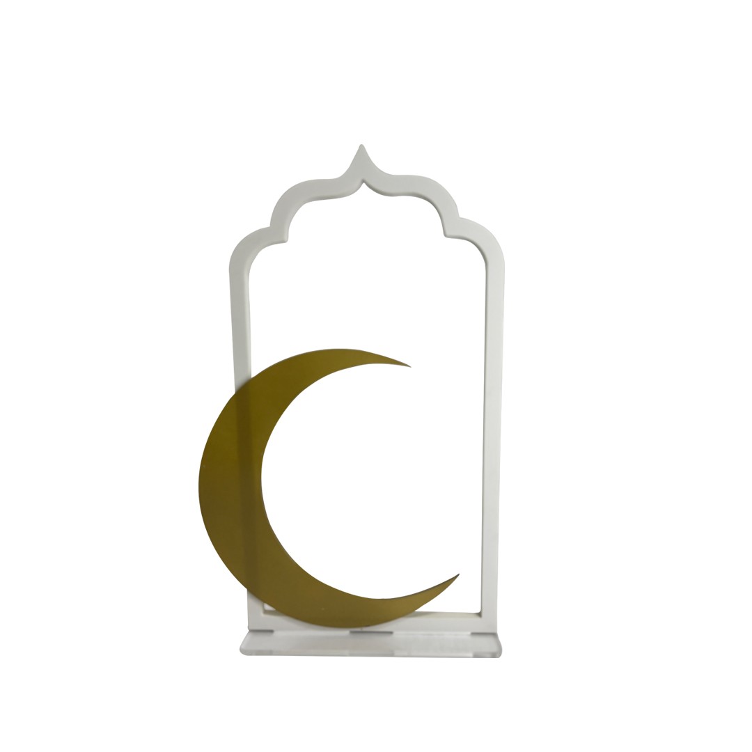 Forex Stand Decor with Ramadan crescent