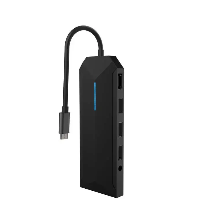 Porodo Gaming 9in1 USB-C HUB 4K Gamers Edition