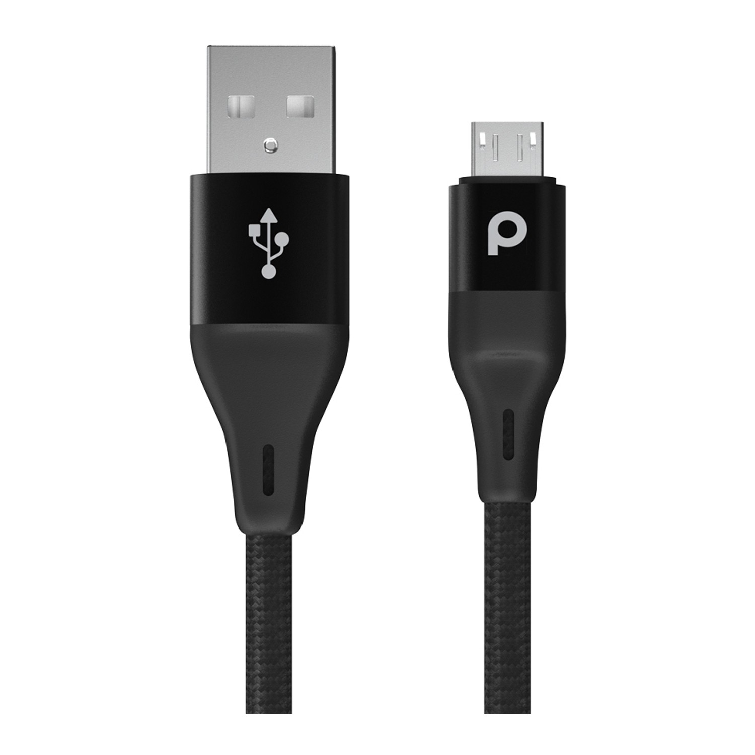 Porodo Braided USB-A to Micro (2.4A 2.2m)