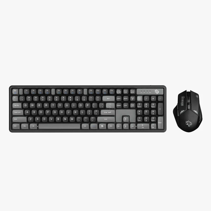 Porodo Gaming Wireless Keyboard with Mouse