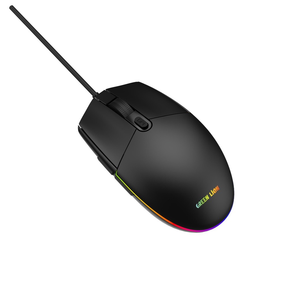 Green Lion Wired Gaming Mouse