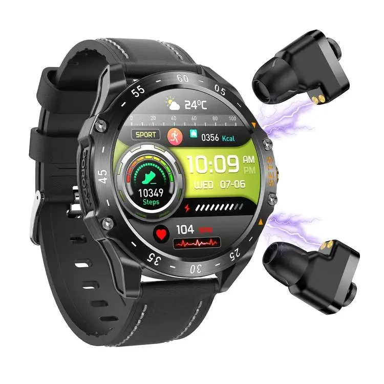 Porodo Pulse Smartwatch With Earbuds