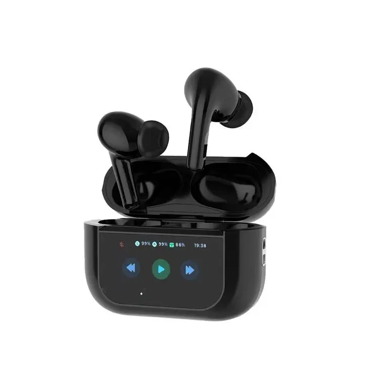 Porodo Blue Airpods Pro2 Touch Display - ANC & ENC