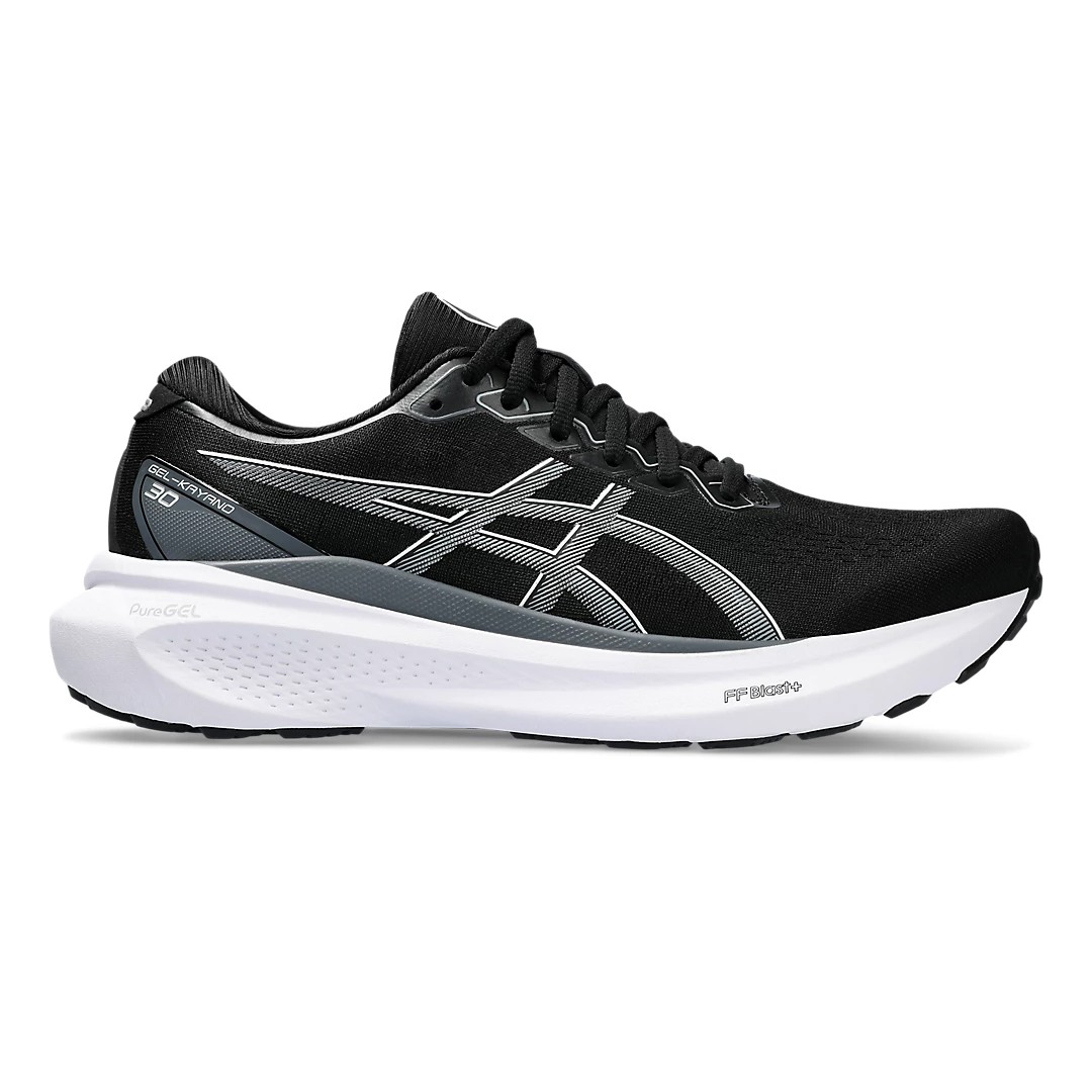 Asics GEL-KAYANO 30 Men's Shoes color Black Sheet Rock