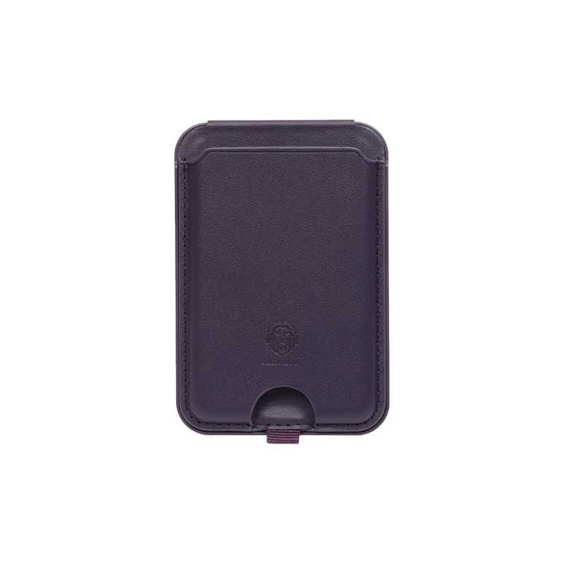 Green Lion Duo Magsafe Card Holder - Purple