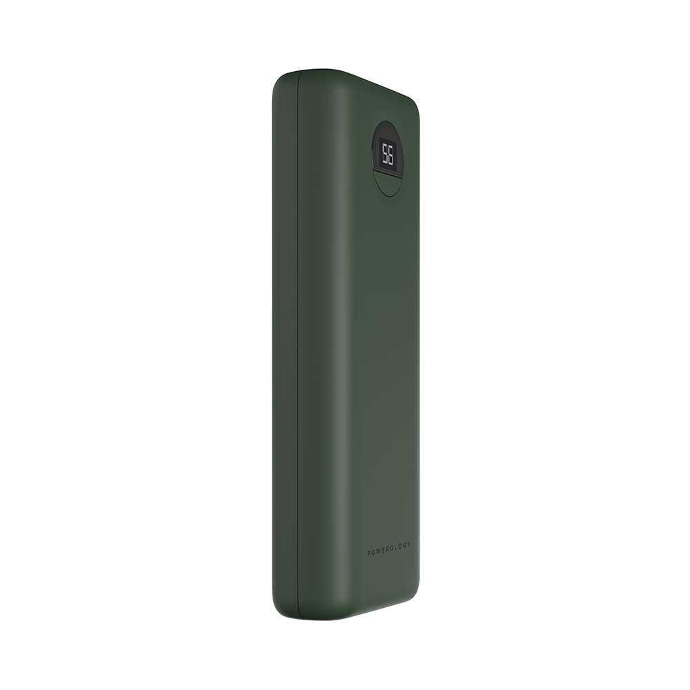 Powerology Compact Power Bank 20000mAh PD 30W - Green