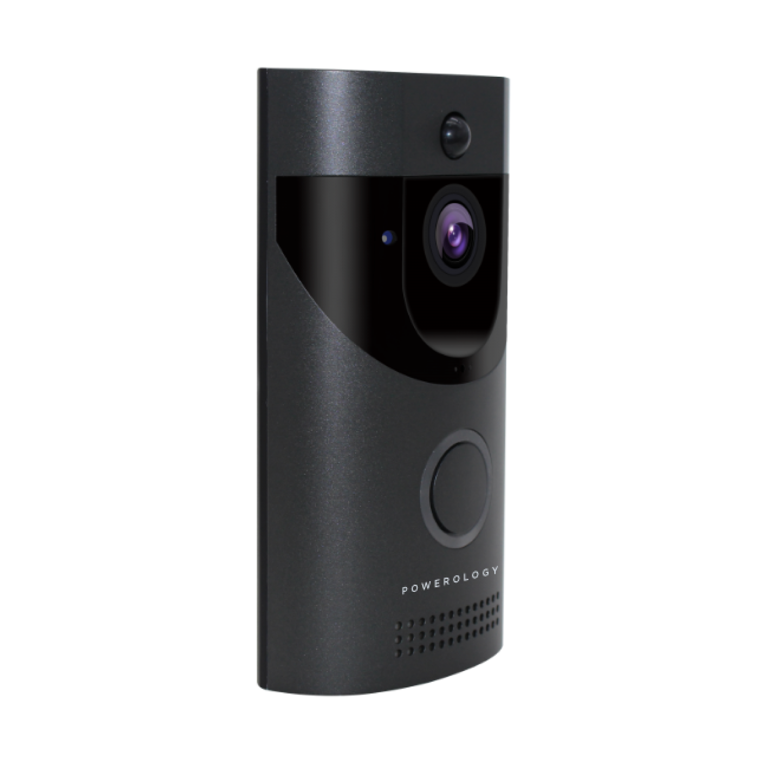 Powerology Smart Video Doorbell - Black