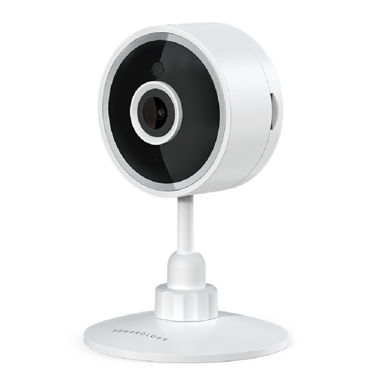 Powerology Wifi Smart Home Camera 105 Wired Angle Lens - White