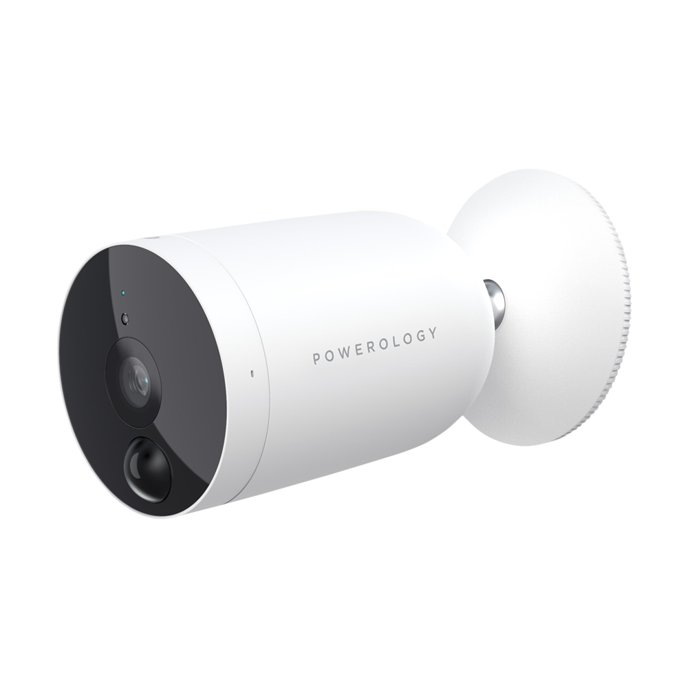 Powerology Wifi Smart Outdoor Wireless Camera Built-in Rechargeable Battery With 3 Months