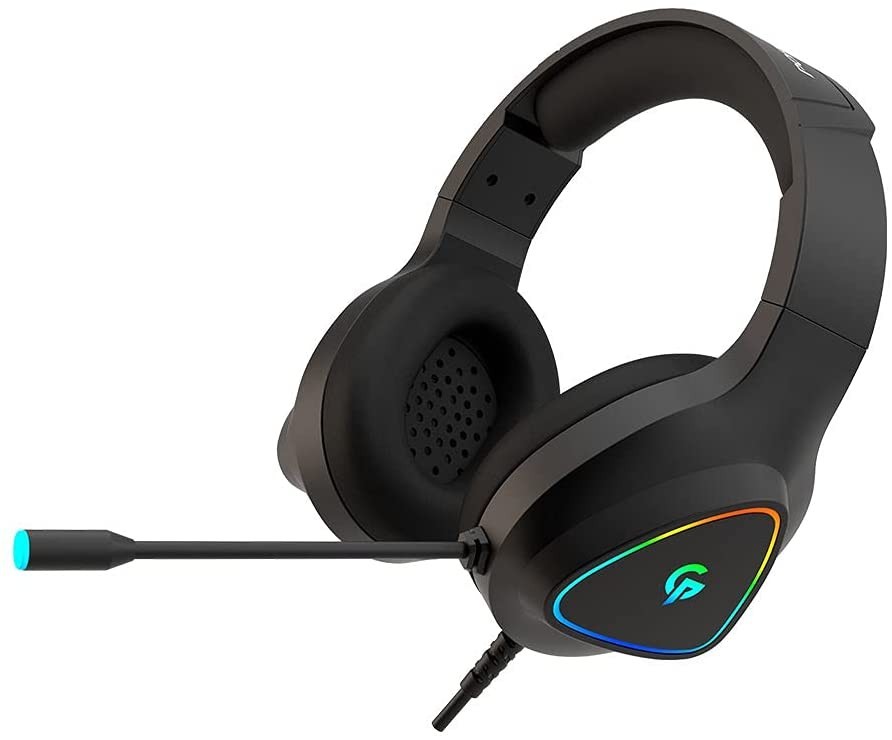 Porodo Gaming PDX414 E-Sports High Definition RGB Headphone - Black