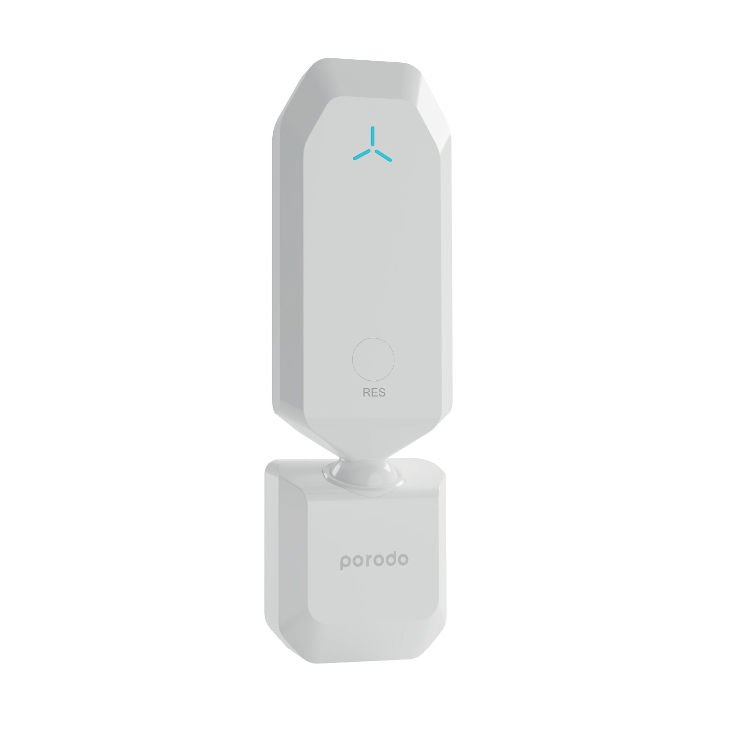 Porodo 2.4GHz Wifi Signal Extender 300MBPS UK - White