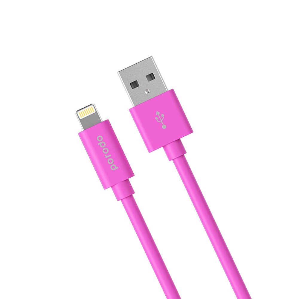 Porodo PVC Lightning Cable 1.2m 2.4A