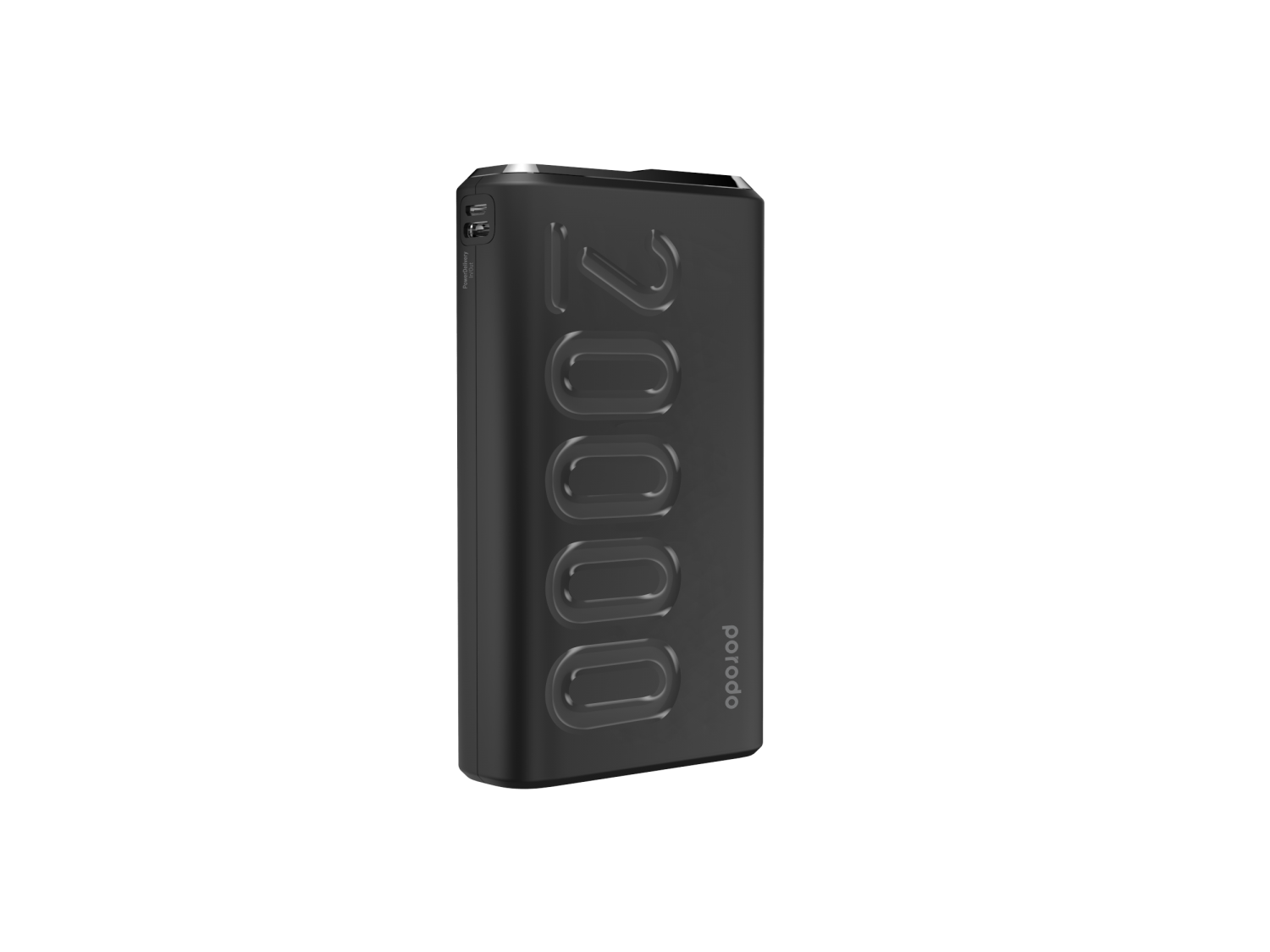 Porodo PD Power Bank 20000mAh 20W QC3.0 - Black