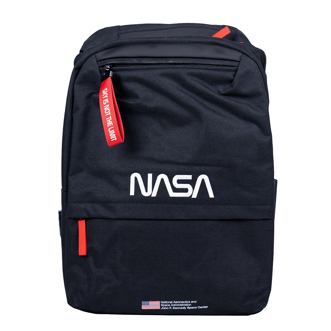 Nasa Waterproof Laptop Backpack 36X14X45cm - Black