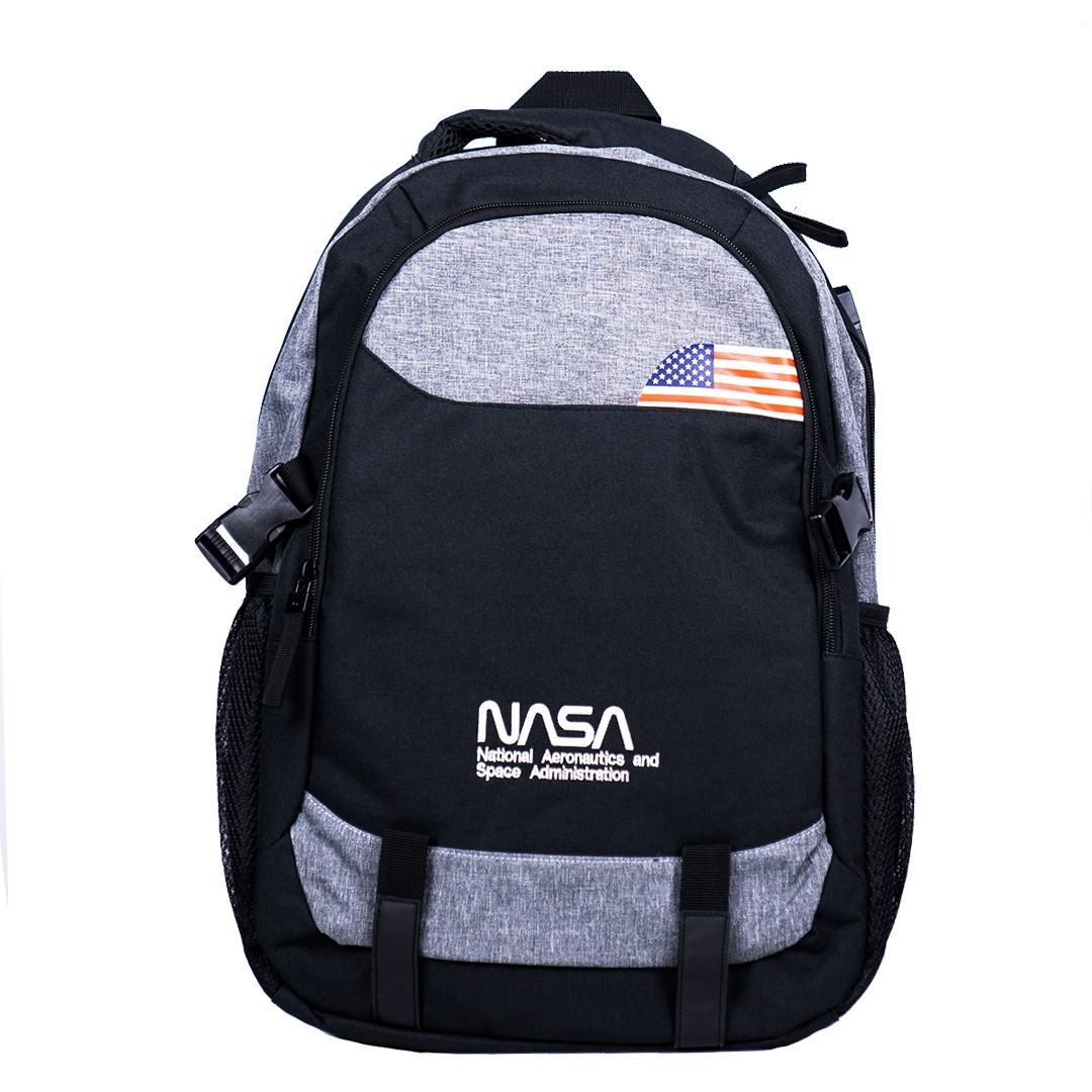 Nasa Oxford Laptop Backpack 31X15X46cm - Black