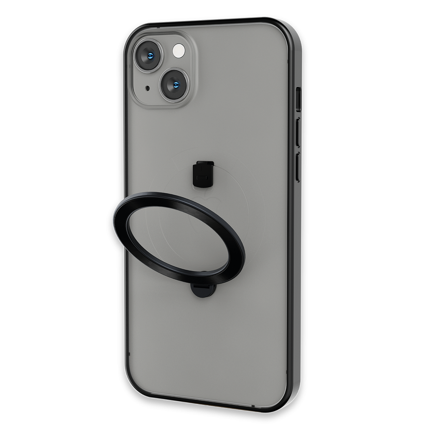 Levelo MagSafe Ringo Multi-Functional Kickstand Case For iPhone 14 Plus - Black