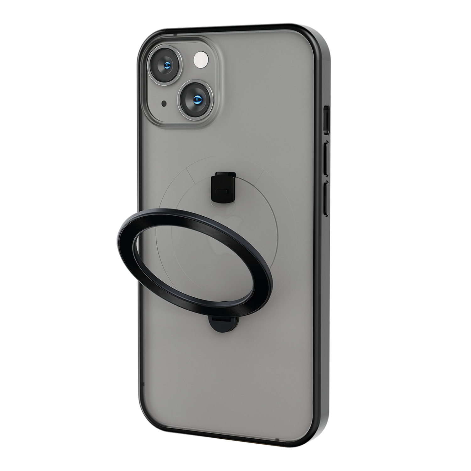  Levelo MagSafe Ringo Multi-Functional Kickstand Case For iPhone 14 - Black