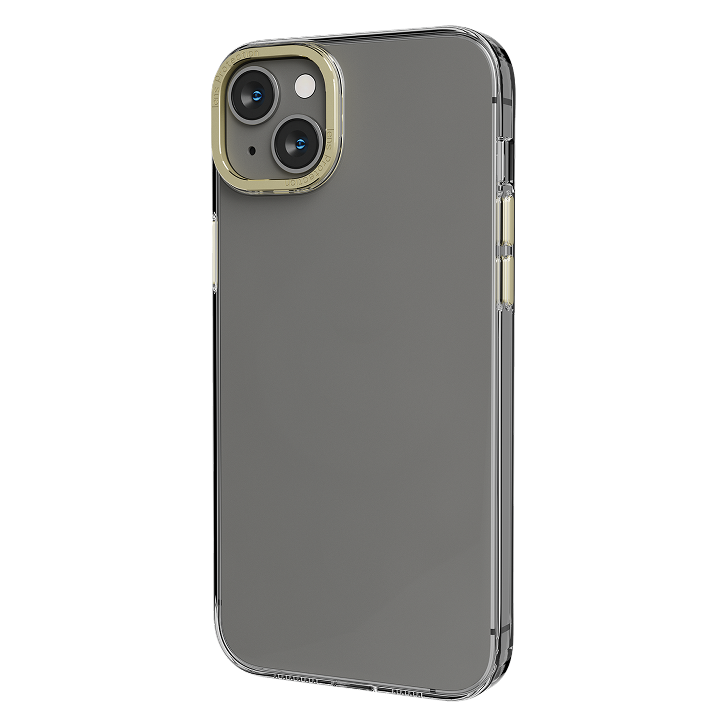  Levelo Sensa Clear Back Case For iPhone 14 Plus - Clear/Champagne