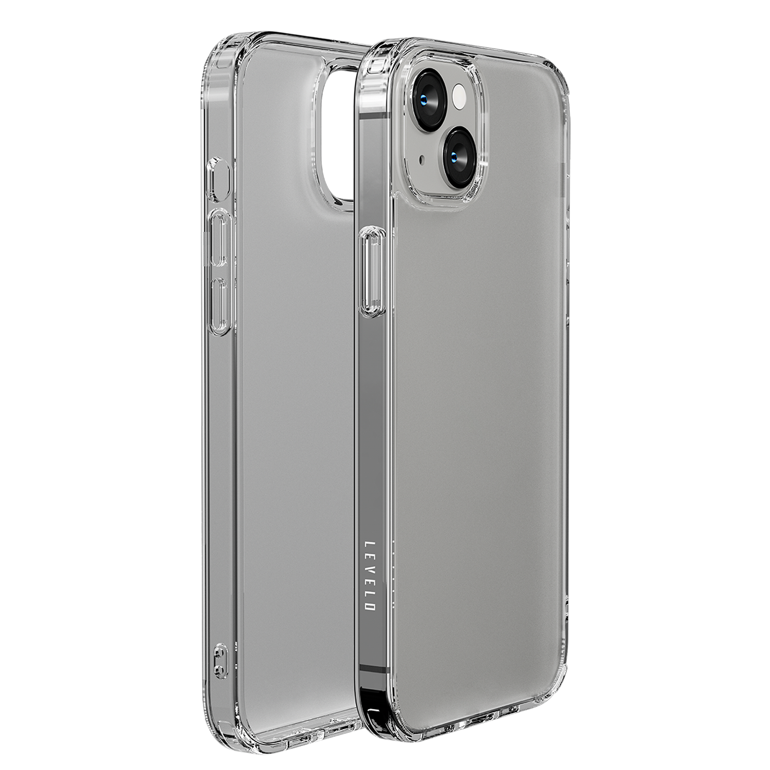  Levelo Lucu iPhone 14 Plus Matte Back Case - Matte Clear