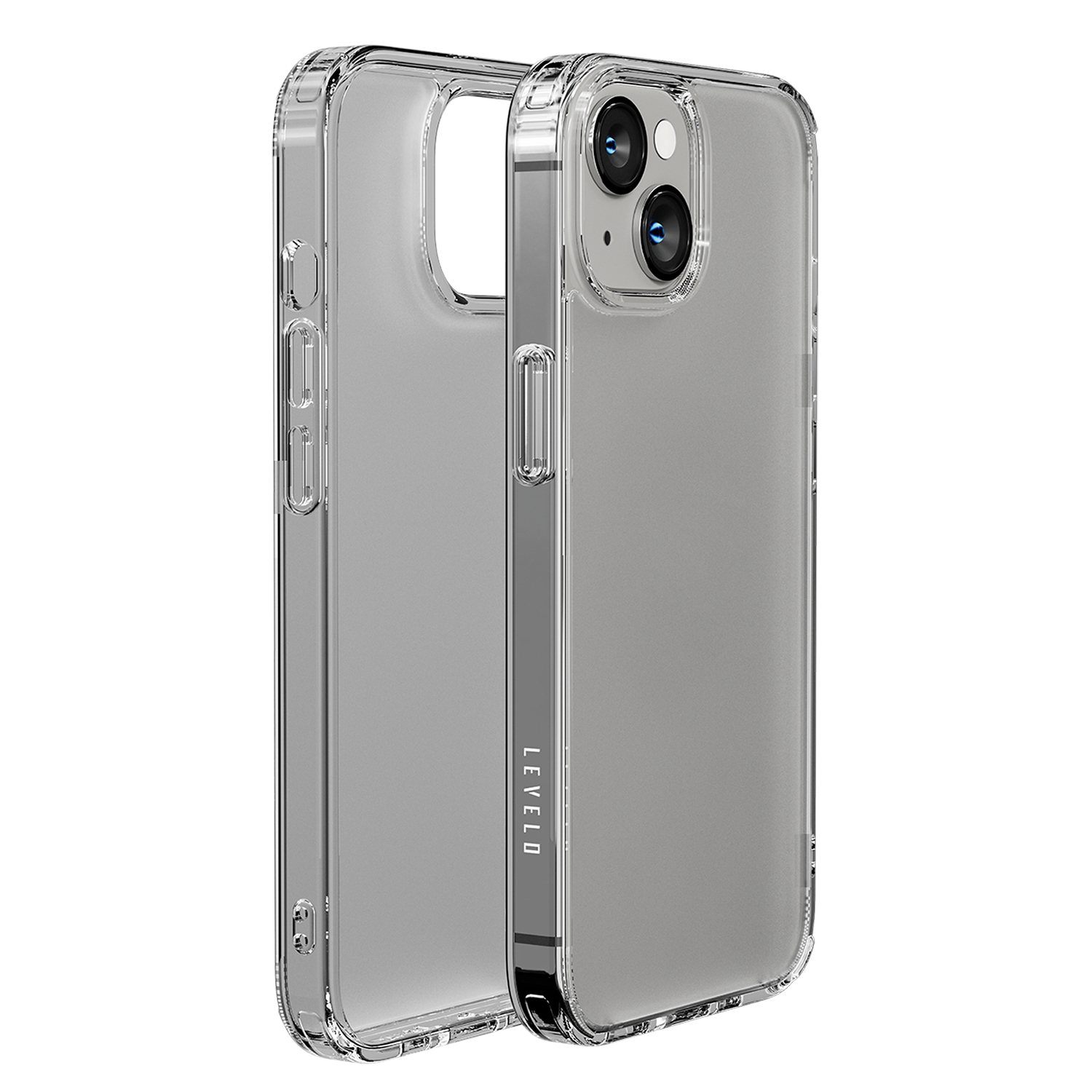  Levelo Lucu iPhone 14 Matte Back Case - Matte Clear