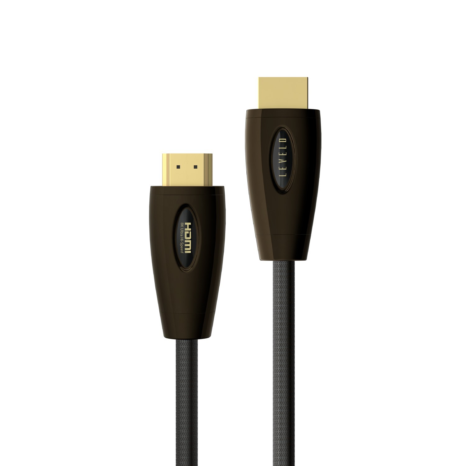 Levelo Zinc-Alloy Shell 8K60Hz HDMI Cable V2.1 3M - Black