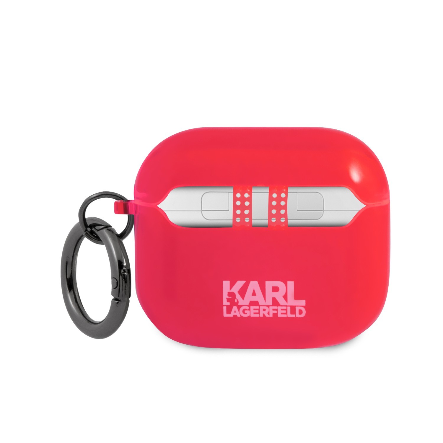 Karl Lagerfeld TPU Choupette Fluo Case for Apple Airpods 3