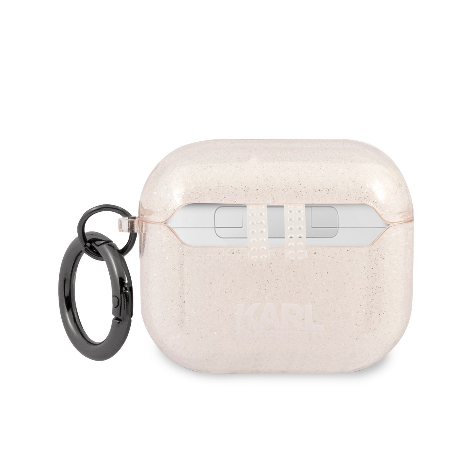 Karl Lagerfeld TPU Choupette Glitter Case for Apple Airpods 3