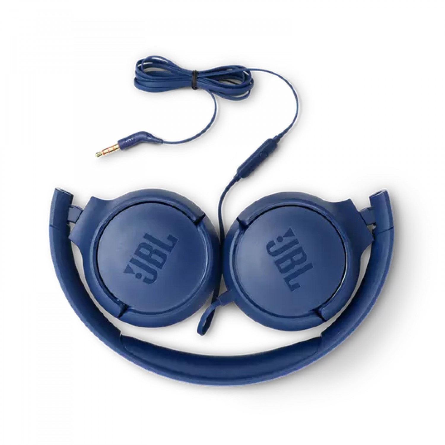 JBL T500 Wired On-Ear Headphones - Blue