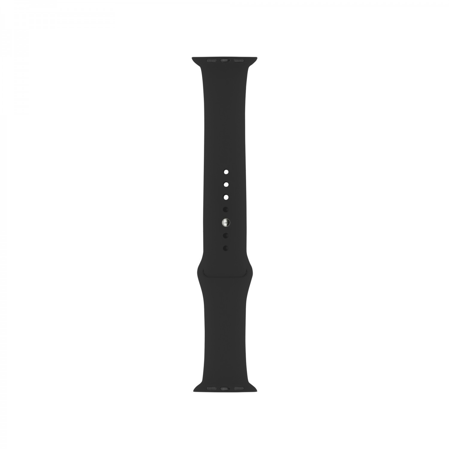 iGuard by Porodo Silicone Watch Band for Apple Watch 40mm / 38mm - Black