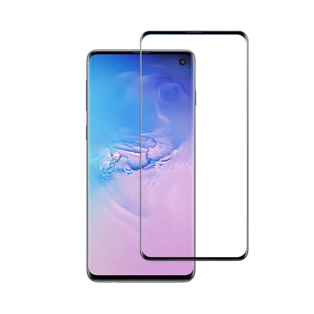 Green 3D UV Glass Screen Protector for Samsung Galaxy S10 Plus - Clear