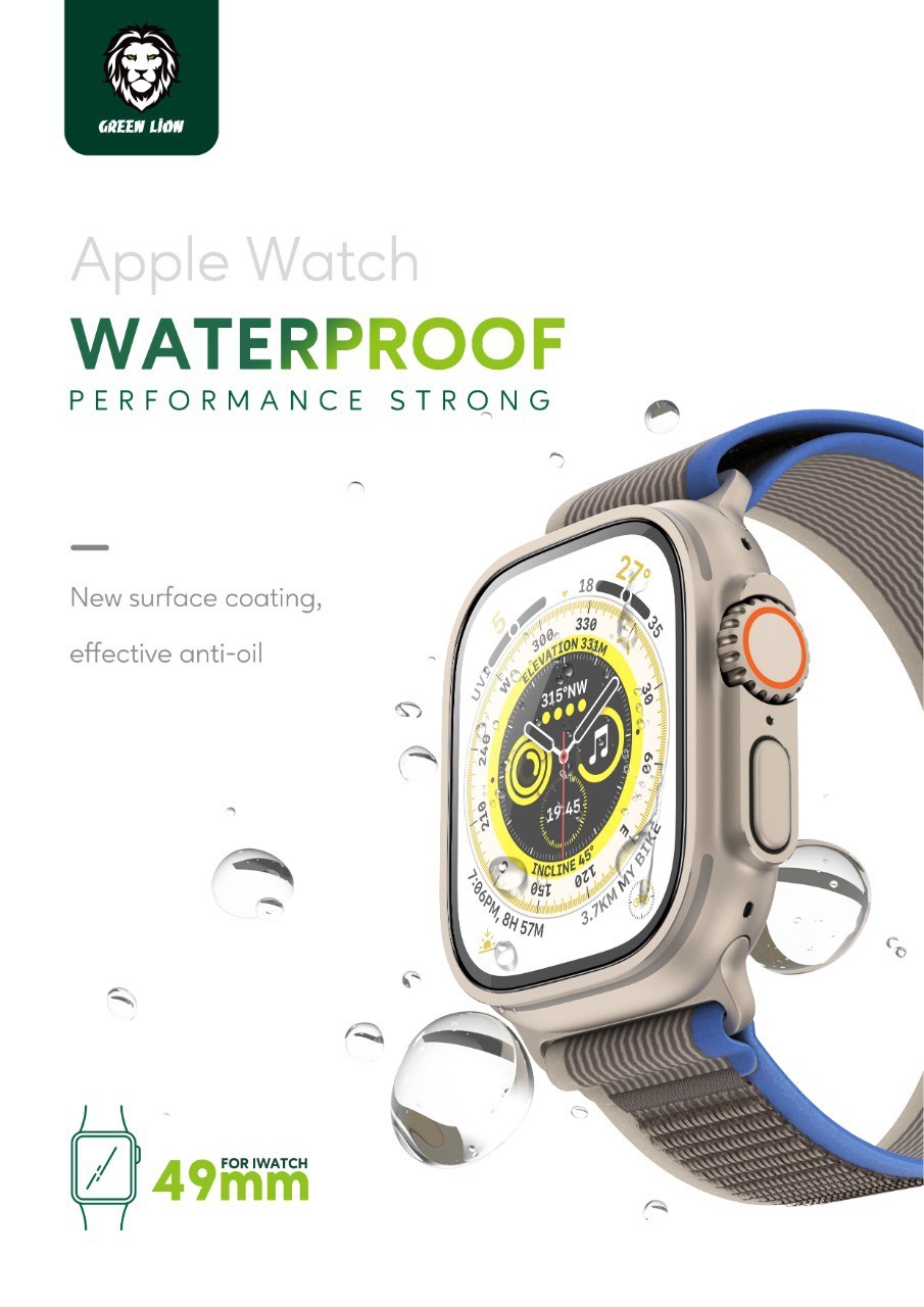 Green Lion Ultra HD Plus Glass for Apple Watch 49mm - Clear