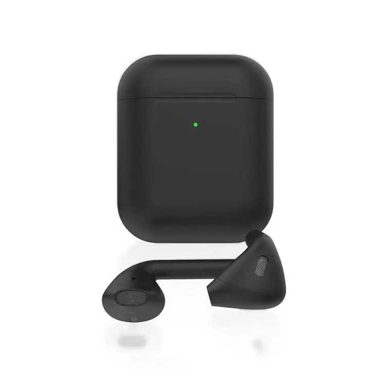 Green True Wireless Earbuds - Black