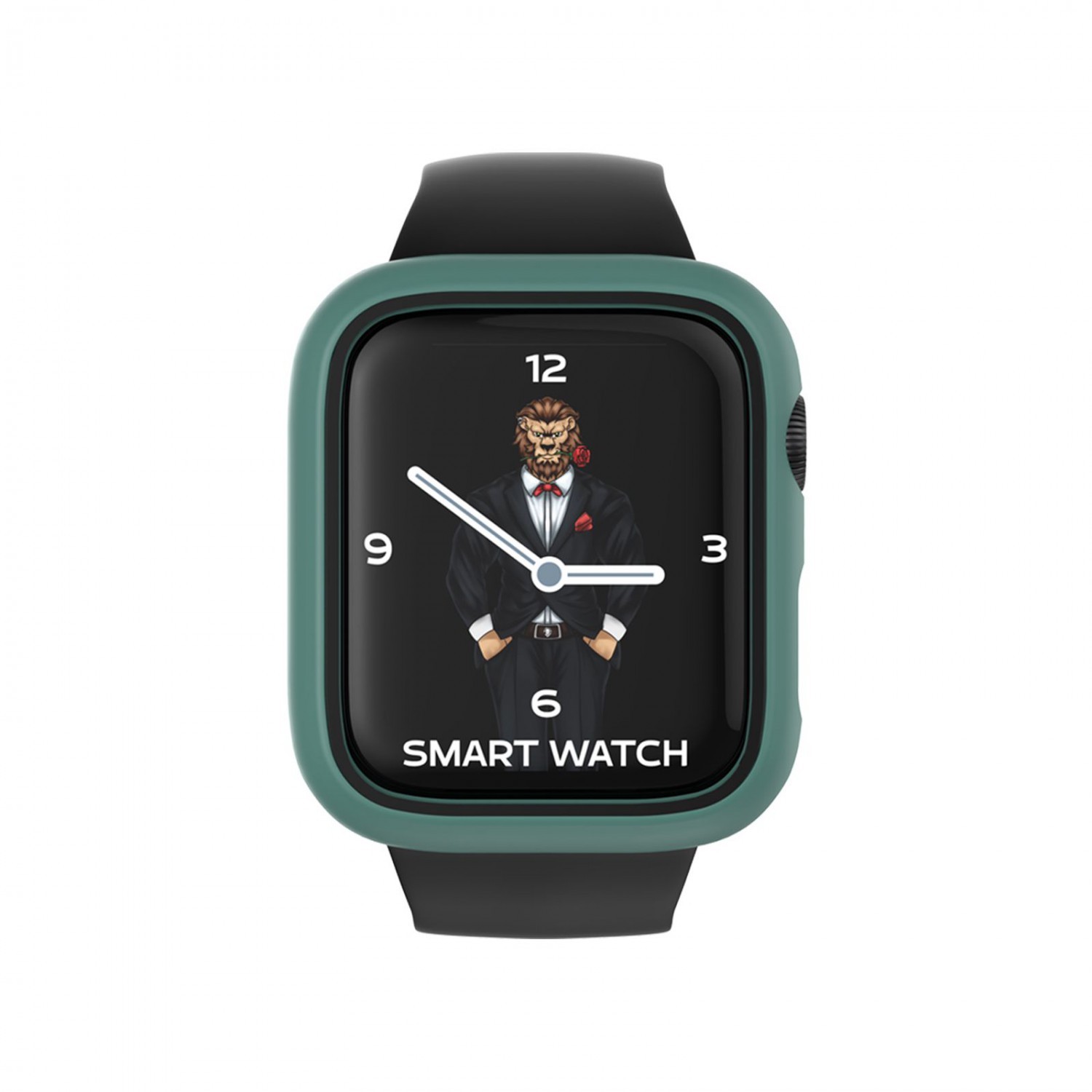 Green Slim Guard Pro Case with Glass for Apple Watch 40mm - Green