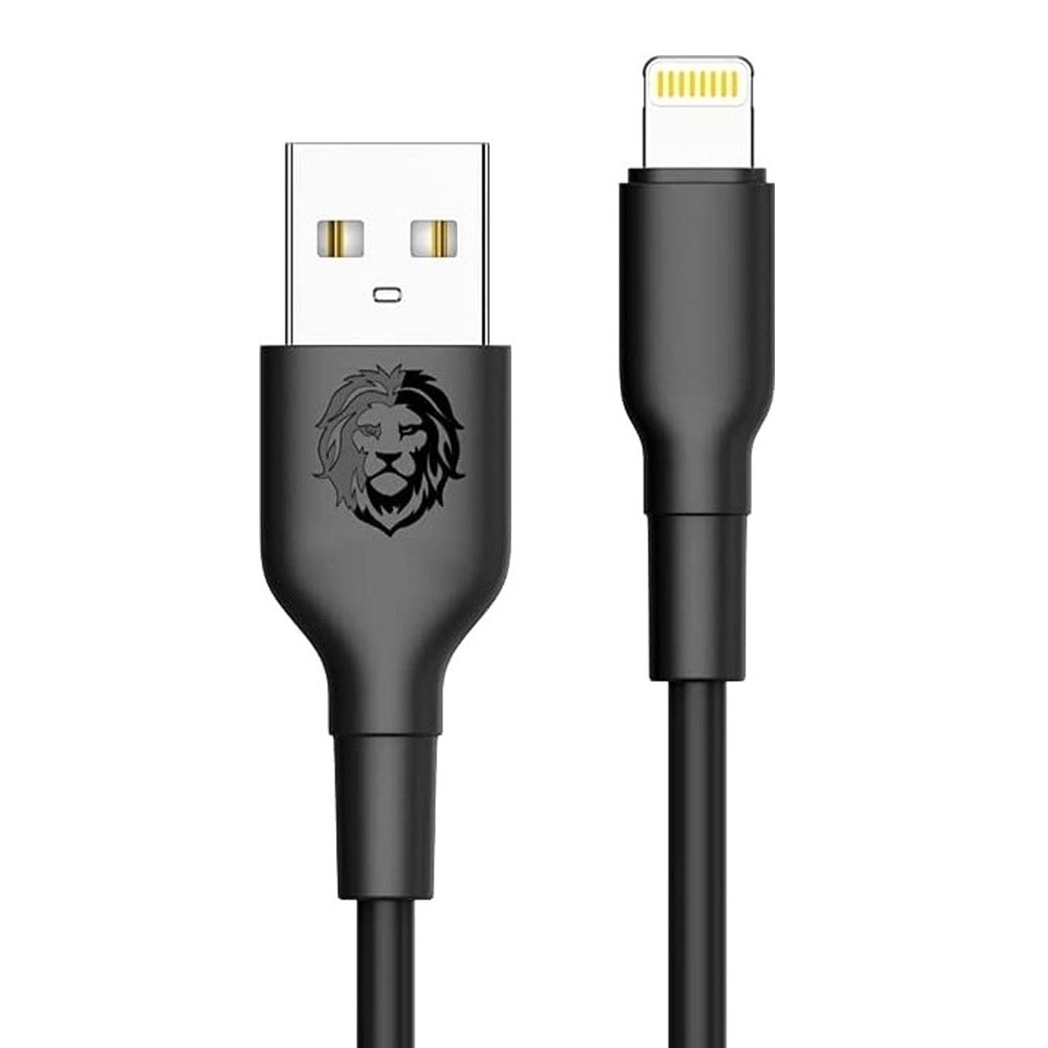 Green PVC Lightning Cable 3m 2A - Black