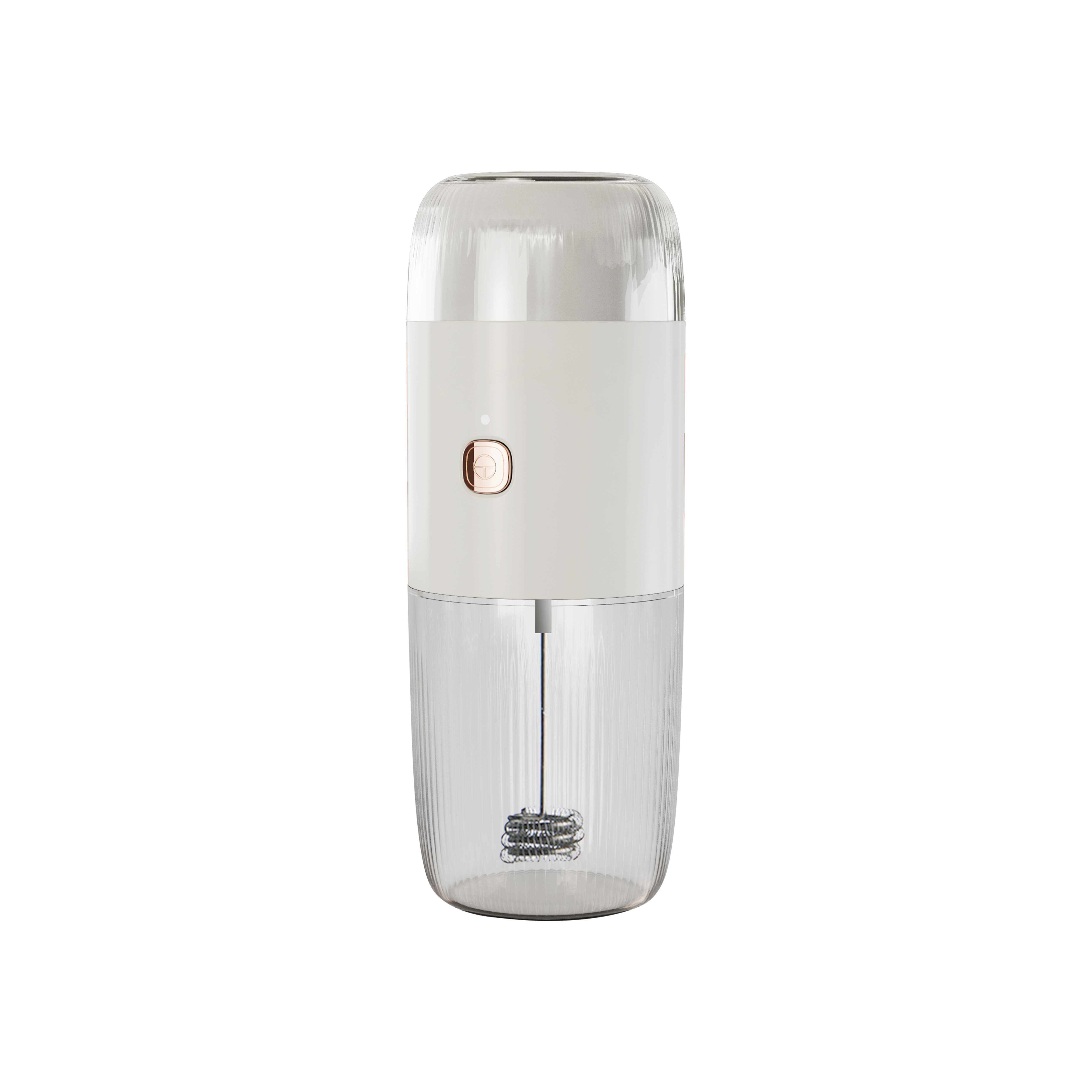 LePresso 2 in 1 Portable Milk Frother and Coffee Grinder 150mL 45W - White