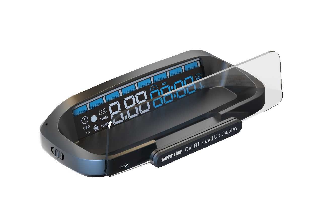 Green Lion Car BT Head Up Display - Black