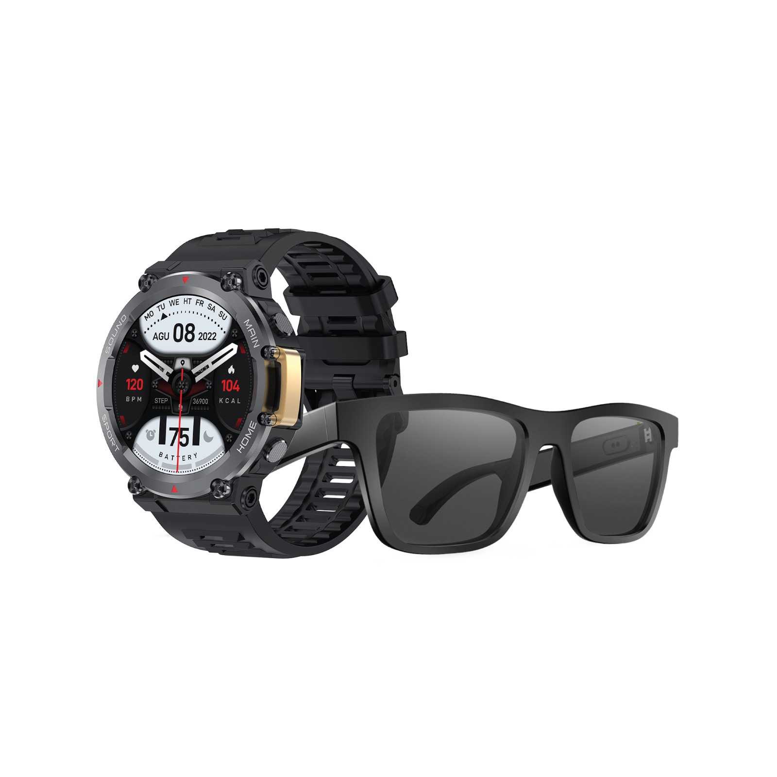 Green Lion Smart Combo Sunglass and Adventure Watch