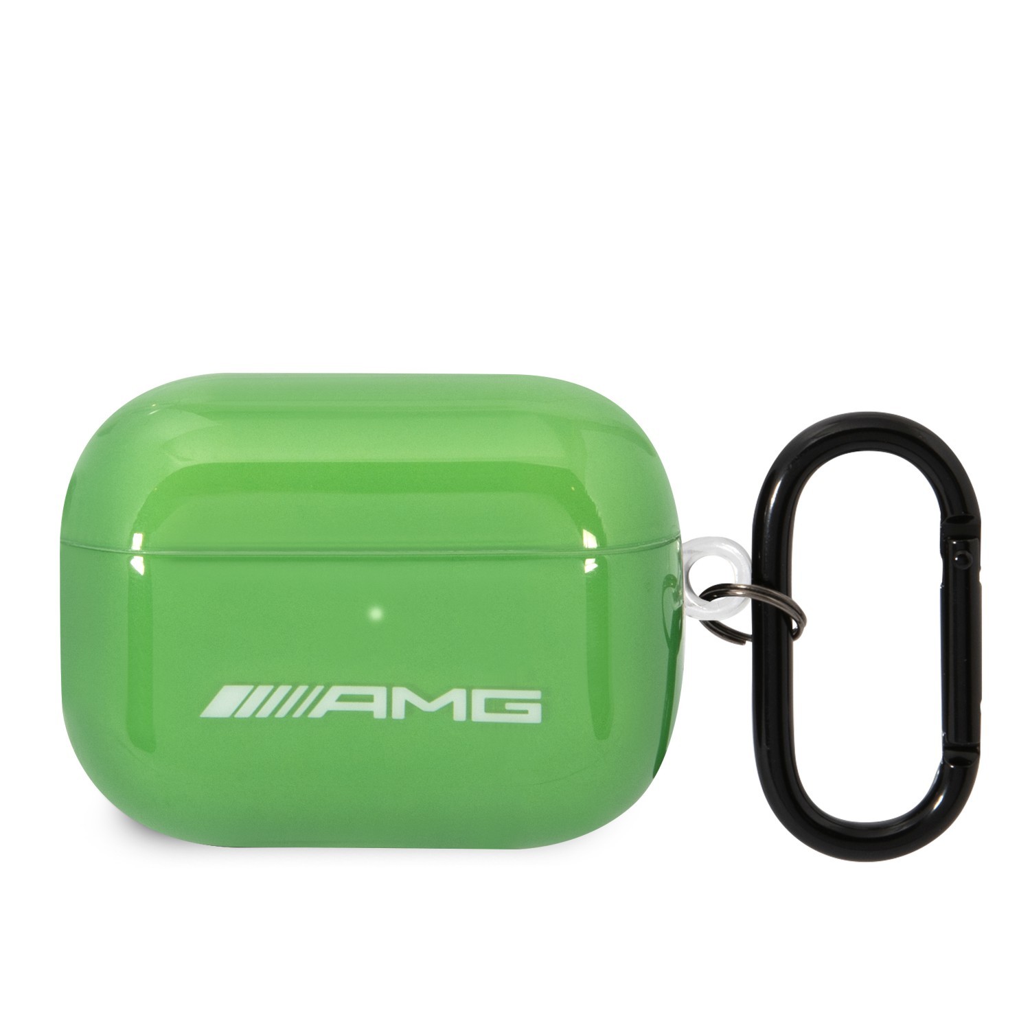 AMG Transparent Case White Logo for Airpods Pro