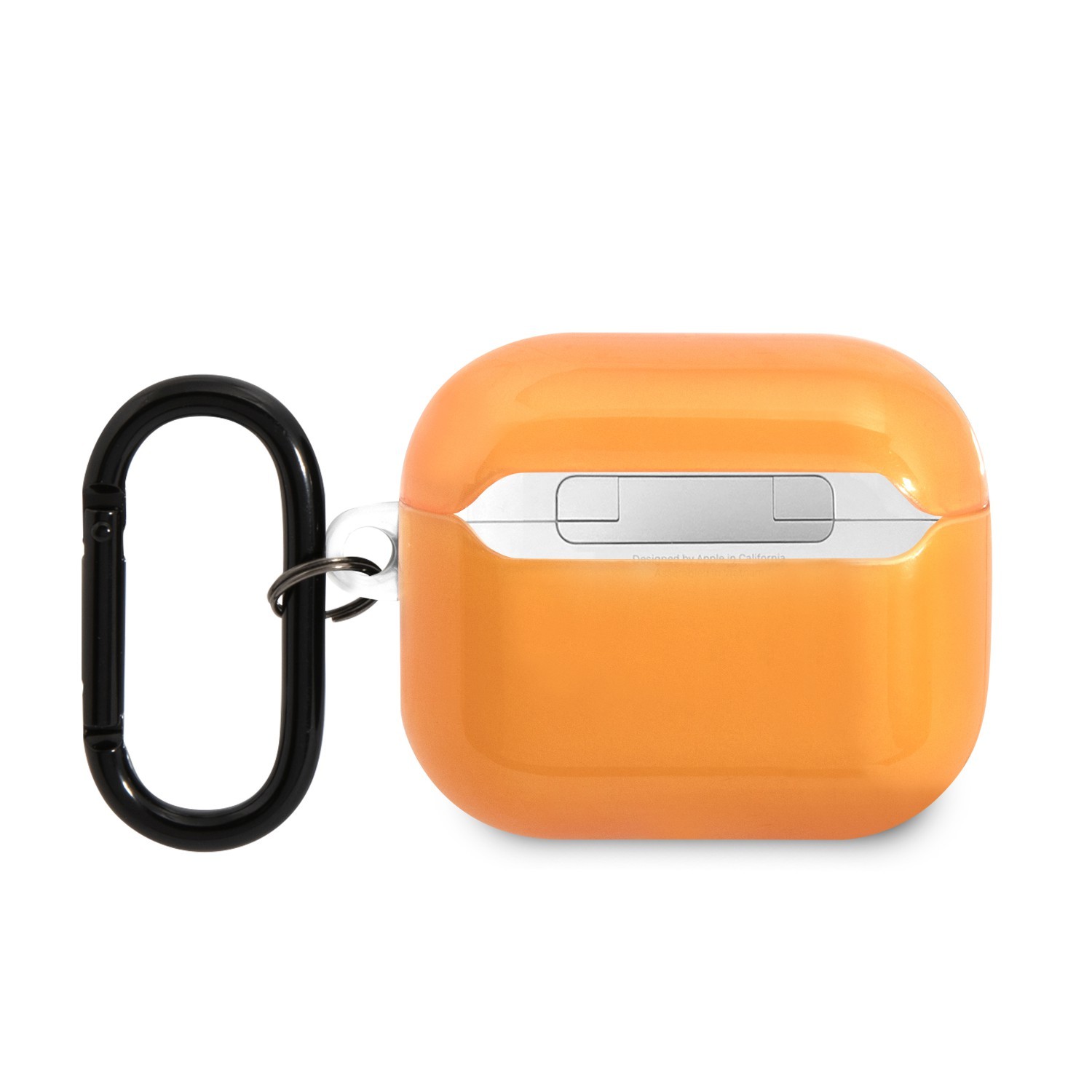 AMG Transparent Case Black Logo for Airpods 3 - Yellow